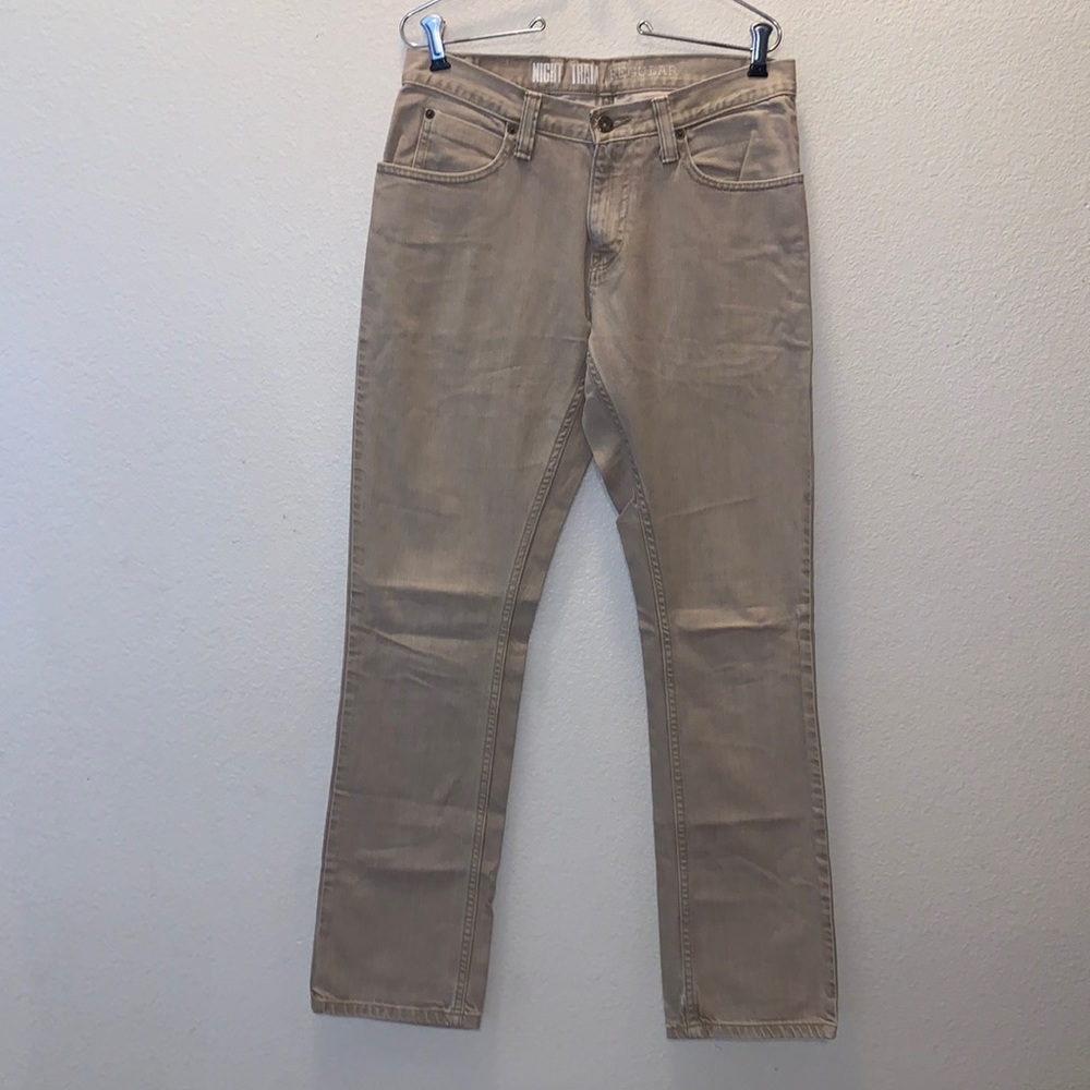 Freeworld Clothing Co night train regular fit tan jeans